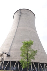 Power plant cooling tower