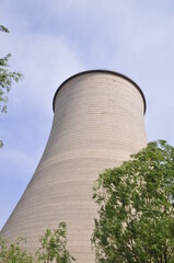 Power plant cooling tower
