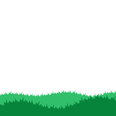 Green Grass Background Illustration