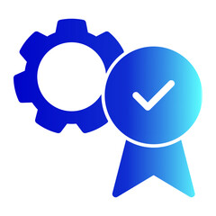 Best Practice Icon Solid Gradient Style for Efficiency Pack Icon Themes