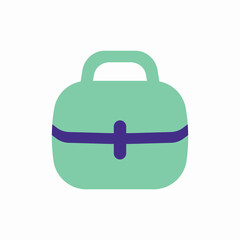 Bag shopping retail icon vector sign