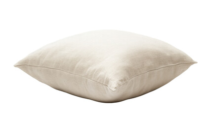 Beige Pillow: A simple yet elegant beige pillow, showcasing a classic design and soft fabric texture. Its muted tones and plush surface evoke comfort and tranquility.