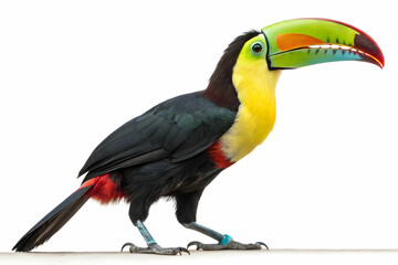 Obraz premium toucan on white background