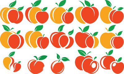 vector illustration of an orange fruit