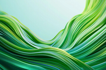 Abstract green vivid background made generative AI
