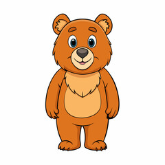 brown bear cartoon
