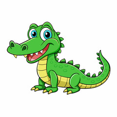 cartoon crocodile cartoon
