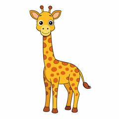Obraz premium giraffe vector illustration