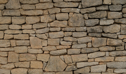 Obraz premium Medieval stone wall texture background