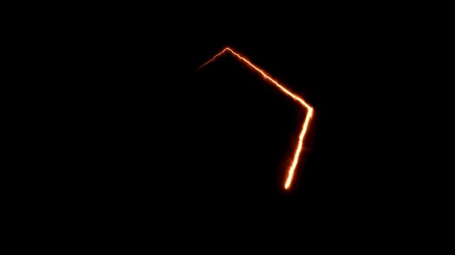 Pre-loader and progress bar loading progress, black background, data loading, 4k