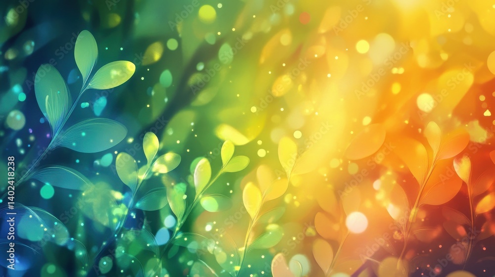 Poster abstract spring time backgroundabstract spring time background illustration