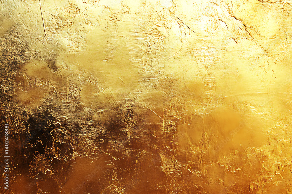Poster luxury gold texture background with metallic surface showcasing abstract art and design element for 