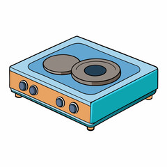 Fototapeta premium audio cassette isolated on white background