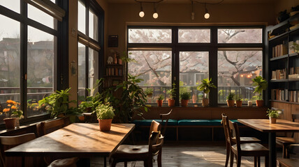 interior of a restaurant