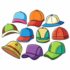 set of hats
