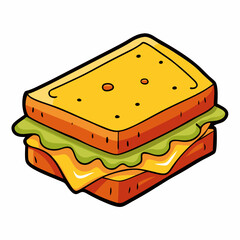 sandwich with cheese