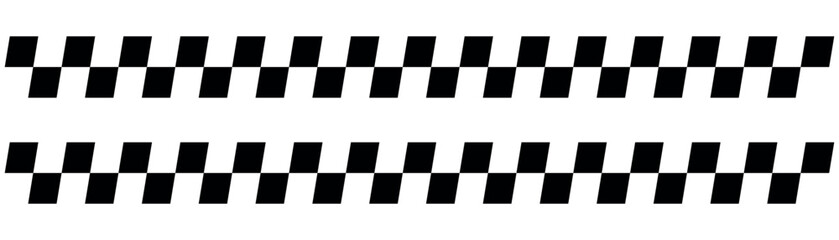 Obraz premium Racing flag Design Template. race flag background, Speed Flag Simple Design Illustration Vector.