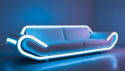 Futuristic LED Sofa