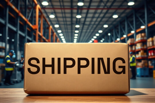 Shipping text words meaning theme cargo delivery logistics
