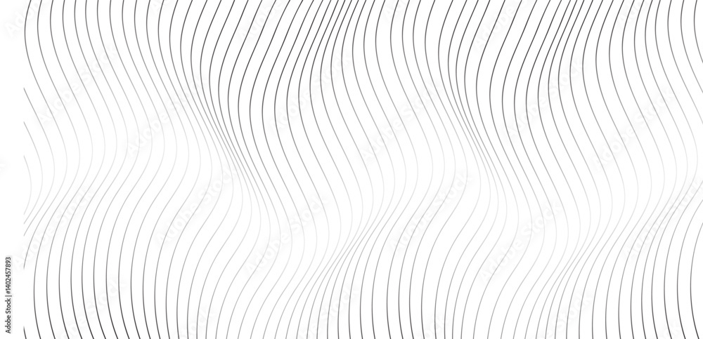 Poster vector illustration of the gray pattern of lines abstract background. eps10.