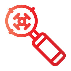 detection gradient icon