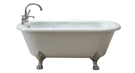 Isolated Bathtub