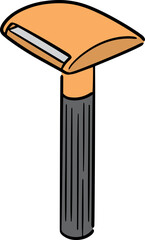 Illustration of razor
