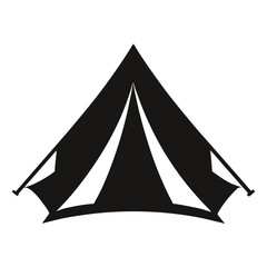 Fototapeta premium camping icons set vector