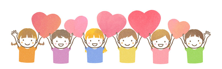 ハートを持つ子供たち