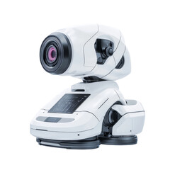 High tech robotics camera with adjustable lens for precision photography and videography