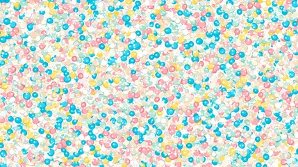 Colorful Seamless Confetti Pattern for Playful Design Projects