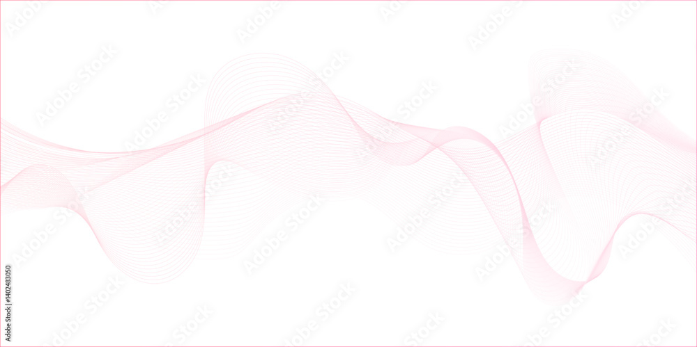 Poster abstract wave element for design. digital frequency. elegant abstract smooth swoosh speed gray wave 