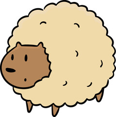 Illustration of sheep
