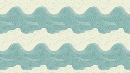 Fototapeta premium Seamless Pattern Wallpaper Design