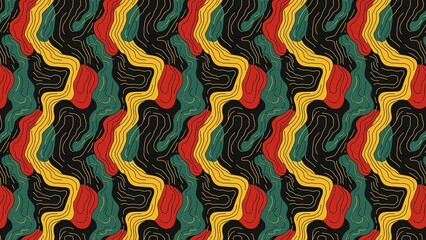 Seamless Pattern Wallpaper Design