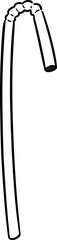 Illustration of straw

