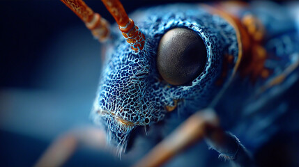 close up of an insect