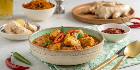 chicken and vegetable salad