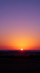 Obraz premium sunset over the sea