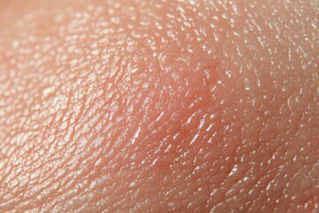 Fototapeta premium Close-Up Macro Photograph of Human Skin Texture Detailed View of Epidermis