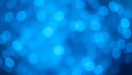 Abstract blue background with soft bokeh lights for dreamy, artistic, and atmospheric design use