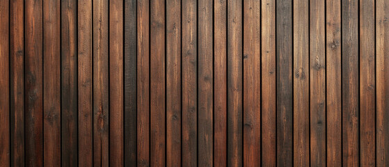 Wood background banner, brown wooden acoustic panels wall texture , seamless pattern