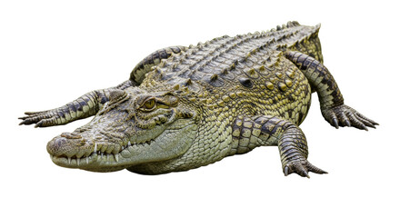 Isolated Crocodile