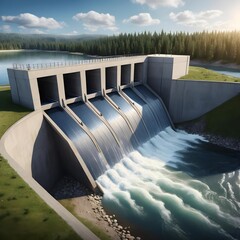 Hydroelectric Dam Power Generation