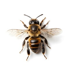 Honeybee Close-up, Dorsal View