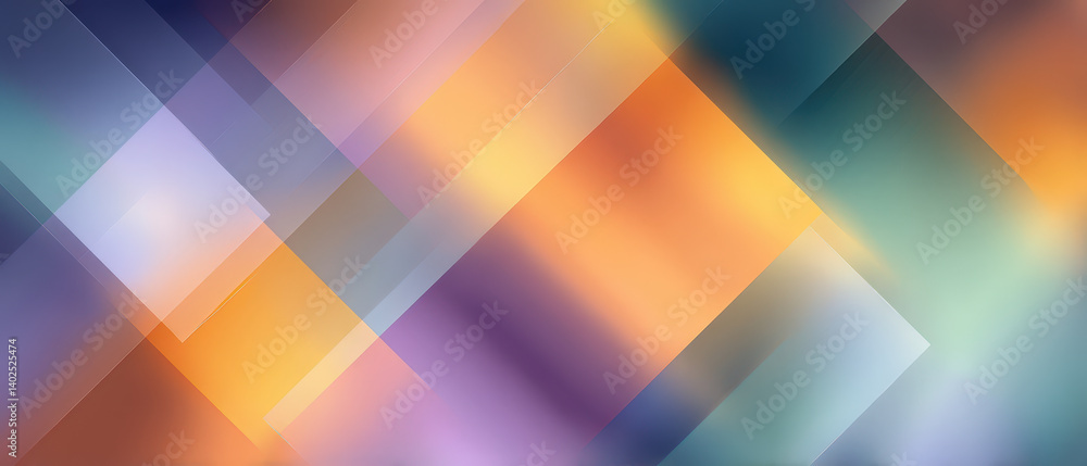 Wall mural a colorful abstract painting with a lot of different colors and shapes