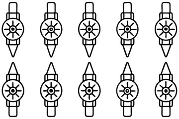 dynoshift rx intricate line art geometric motion patterns