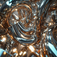 metallic and industrial abstract background 