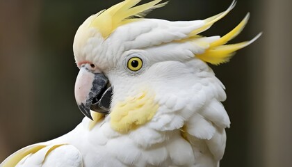 Sulphur-crested Cockatoo Portrait