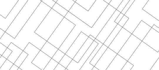 Geometric vector pattern, repeating thin linear square diamond shape and rectangle. abstract black colors with lines pattern texture business background.